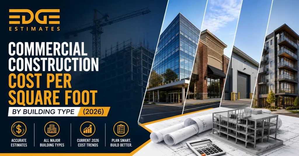 Commercial Construction Cost Per Square Foot by Building Type (2026)